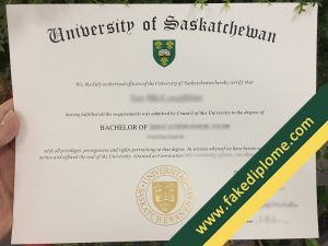 How Safety To Buy University Of Saskatchewan Fake Degree