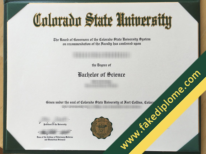 Colorado State University fake diploma, fake Colorado State University degree, fake Colorado State University certificate