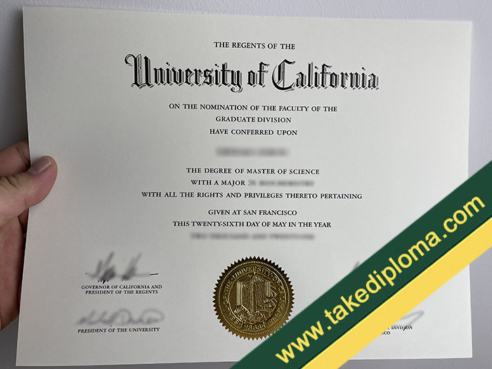 fake UCSF diploma, fake UCSF degree, fake UCSF certificate