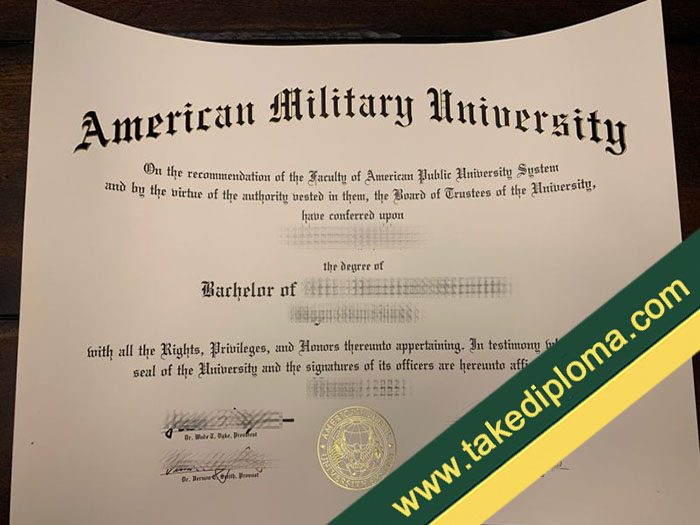 How to buy American Military University fake diploma