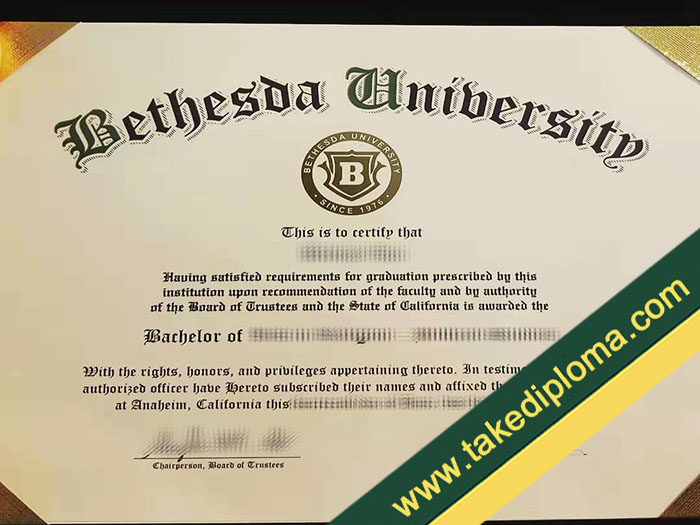 Bethesda University fake diploma, fake Bethesda University degree, Bethesda University fake certificate