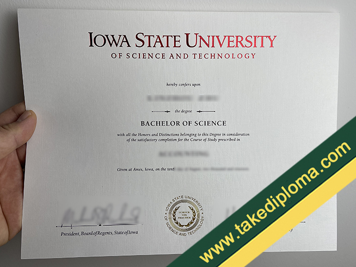 Iowa State University fake diploma, Iowa State University fake degree, fake Iowa State University certificate