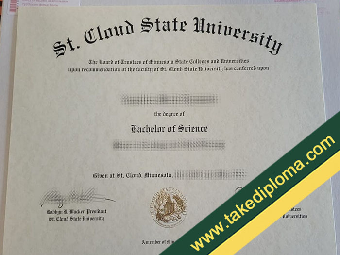 St. Cloud State University fake diploma, fake St. Cloud State University degree, fake St. Cloud State University certificate