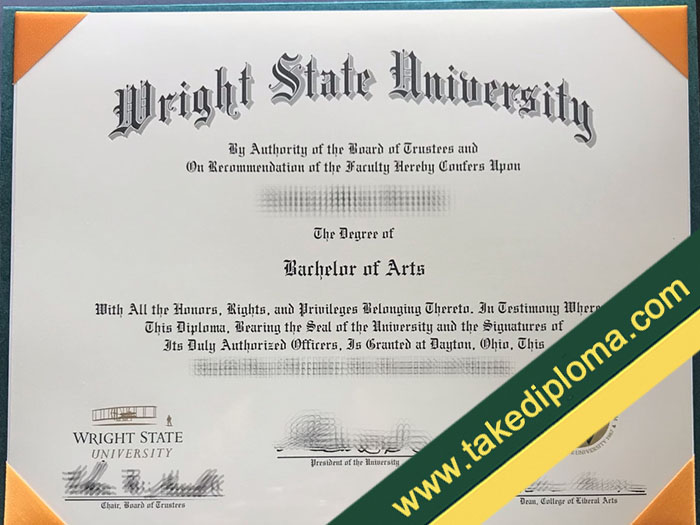 Wright State University fake diploma, Wright State University fake degree, Wright State University fake certificate