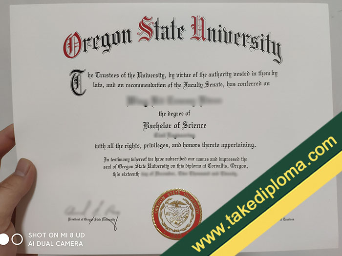 Oregon State University fake diploma, Oregon State University fake degree, fake Oregon State University certificate