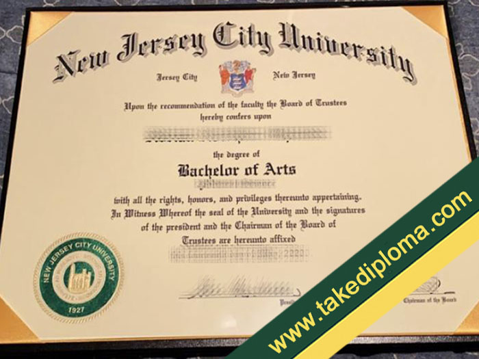 New Jersey City University fake diploma, New Jersey City University fake degree, fake New Jersey City University certificate