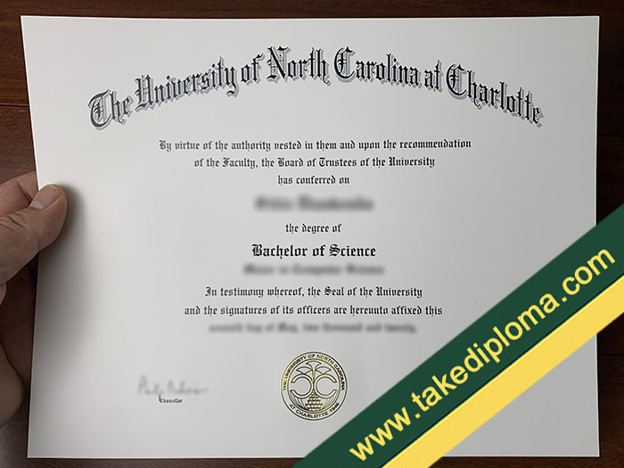 UNC Charlotte fake diploma, fake UNC Charlotte degree, fake UNC Charlotte certificate