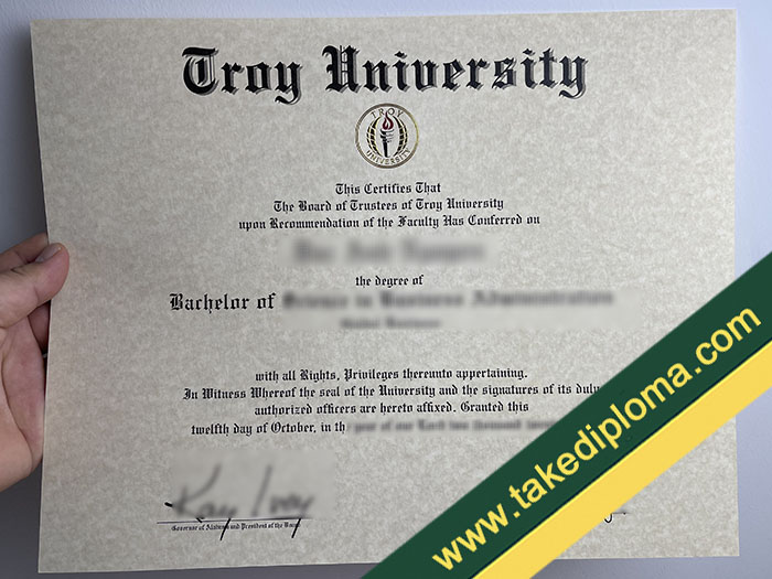 Troy University fake diploma, Troy University fake degree, Troy University fake certificate