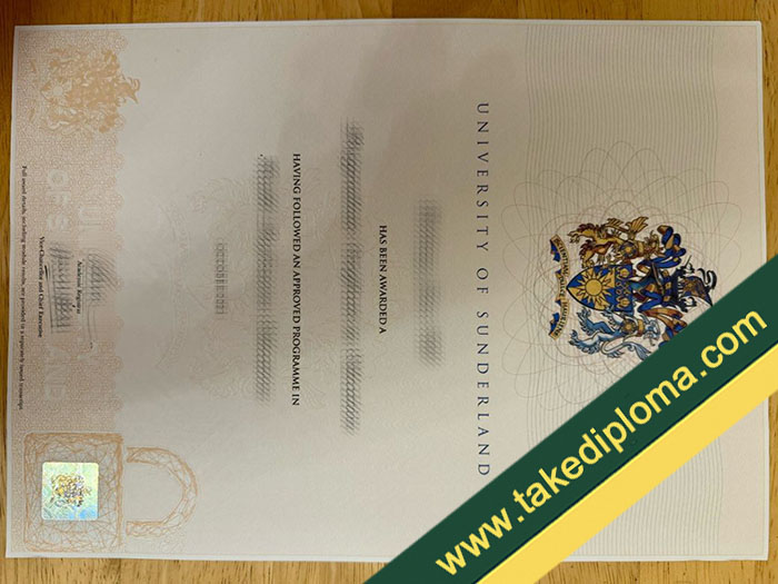 University of Sunderland fake diploma, University of Sunderland fake degree, fake University of Sunderland certificate