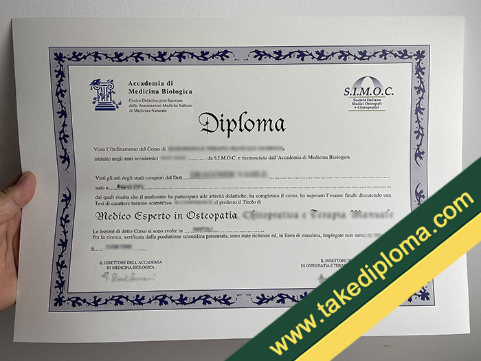 Accademia Di Medicina Biologica fake diploma, Accademia Di Medicina Biologica fake degree, fake Accademia Di Medicina Biologica certificate
