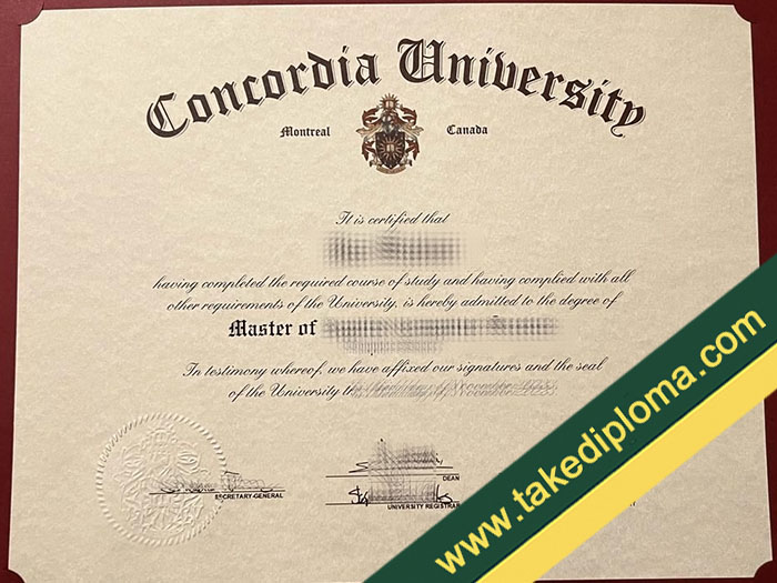 Concordia University fake diploma, Concordia University fake degree, fake Concordia University certificate