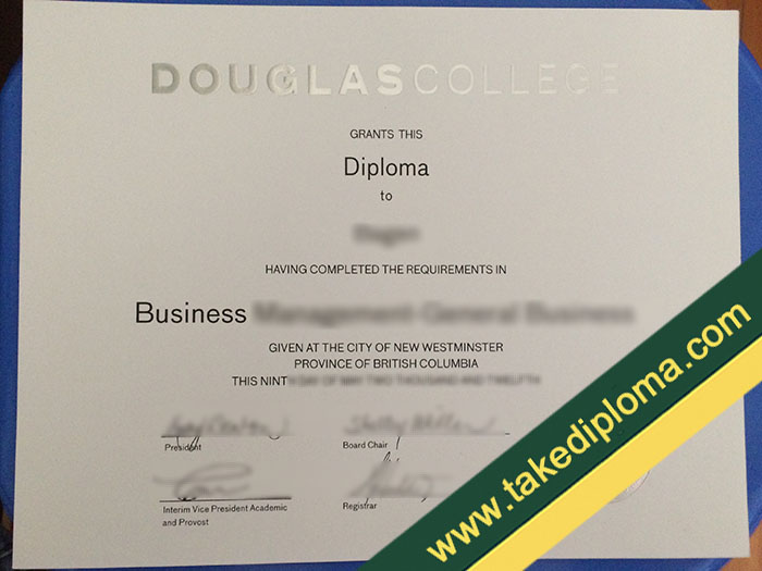 Douglas College fake diploma, Douglas College fake degree, fake Douglas College certificate