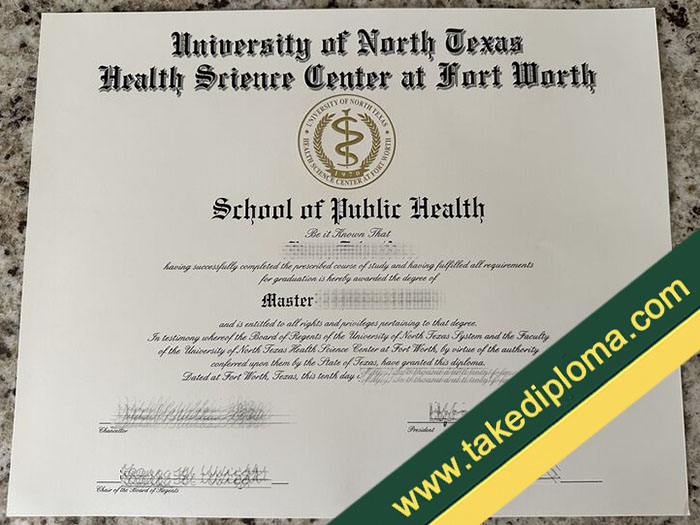 UNT Health Science Center fake diploma, UNT Health Science Center fake degree, fake UNT Health Science Center certificate