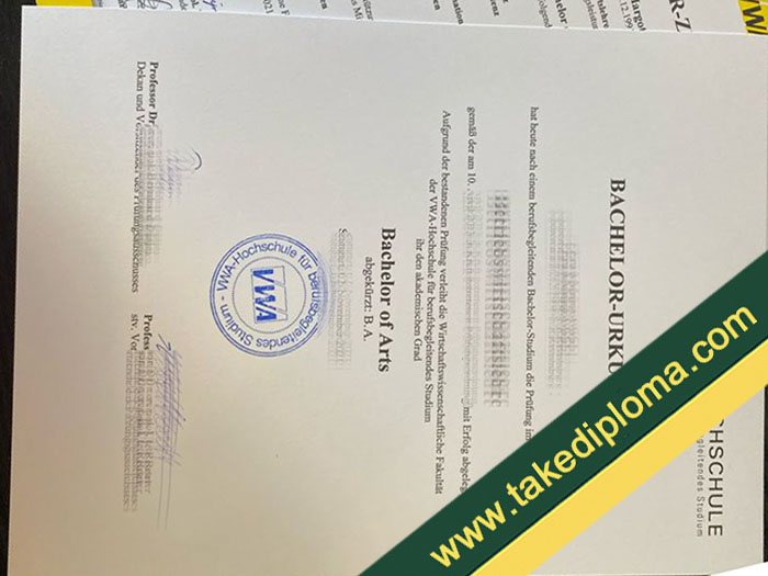 VWA-Hochschule für berufsbegleitendes Studium fake diploma, VWA-Hochschule für berufsbegleitendes Studium fake degree, fake VWA-Hochschule für berufsbegleitendes Studium certificate