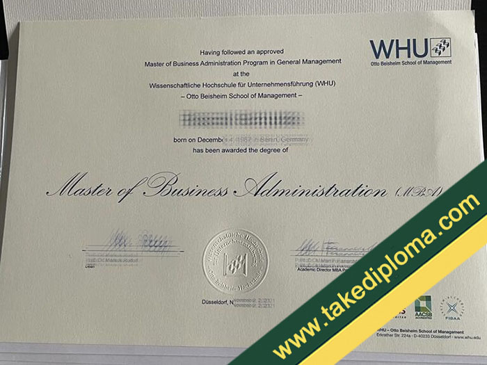 WHU - Otto Beisheim School of Management fake diploma, WHU - Otto Beisheim School of Management fake degree, fake WHU - Otto Beisheim School of Management certificate