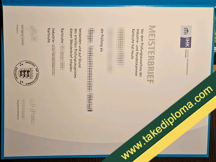 IHK Karlsruhe fake diploma, IHK Karlsruhe fake degree, fake IHK Karlsruhe certificate