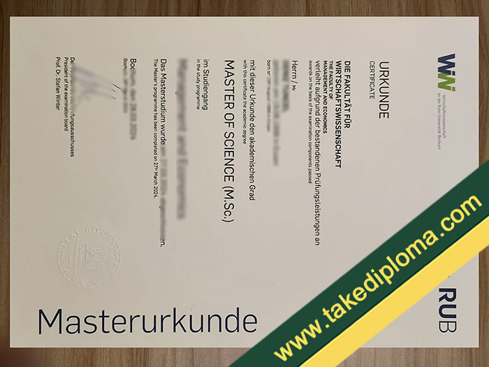 Ruhr-Universität Bochum fake diploma, Ruhr-Universität Bochum fake degree, fake Ruhr-Universität Bochum certificate