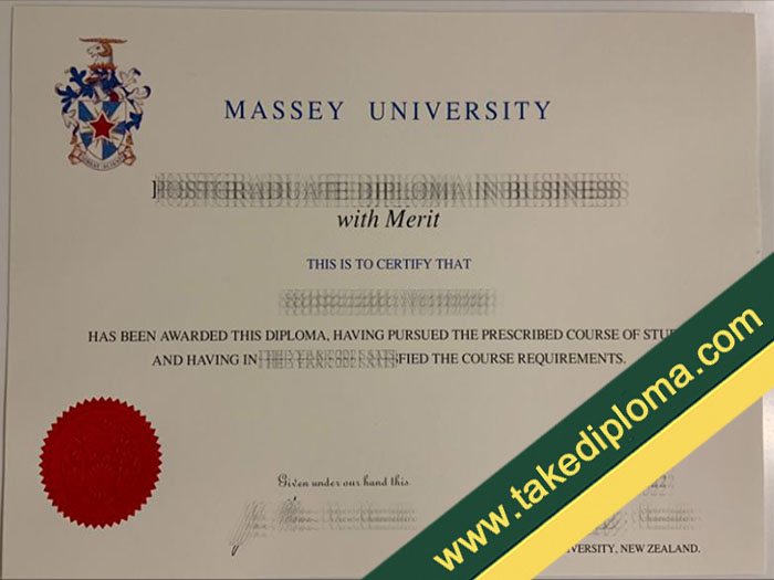 Massey University diploma, Massey University fake degree, fake Massey University certificate