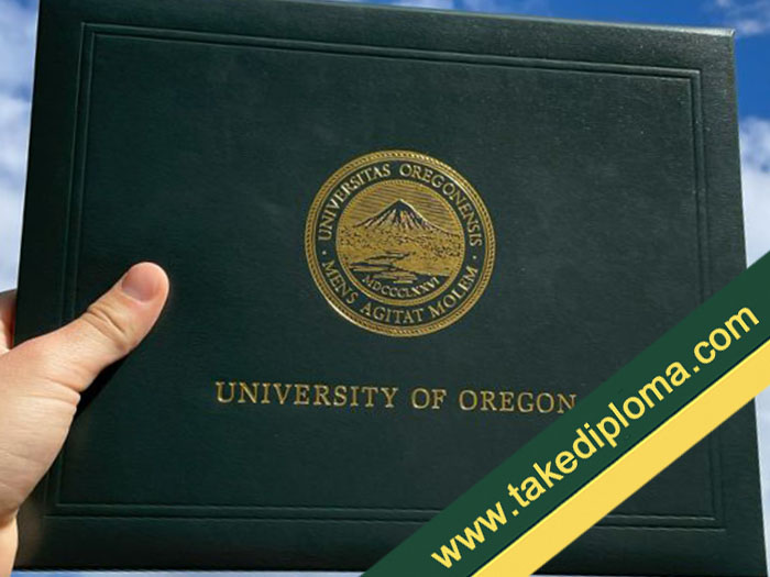 University of Oregon diploma Leather cover, University of Oregon fake degree, fake University of Oregon certificate