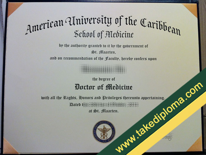 American University of the Caribbean fake diploma, American University of the Caribbean fake degree, fake American University of the Caribbean certificate