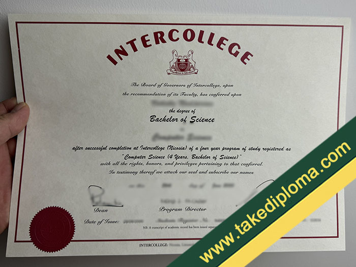 Intercollege fake diploma, Intercollege fake degree, fake Intercollege certificate